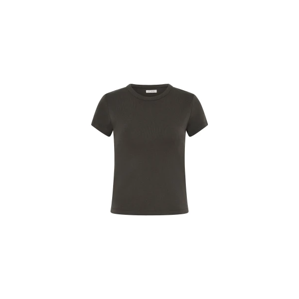 Organic Cotton Baby Tee in Dark Moss