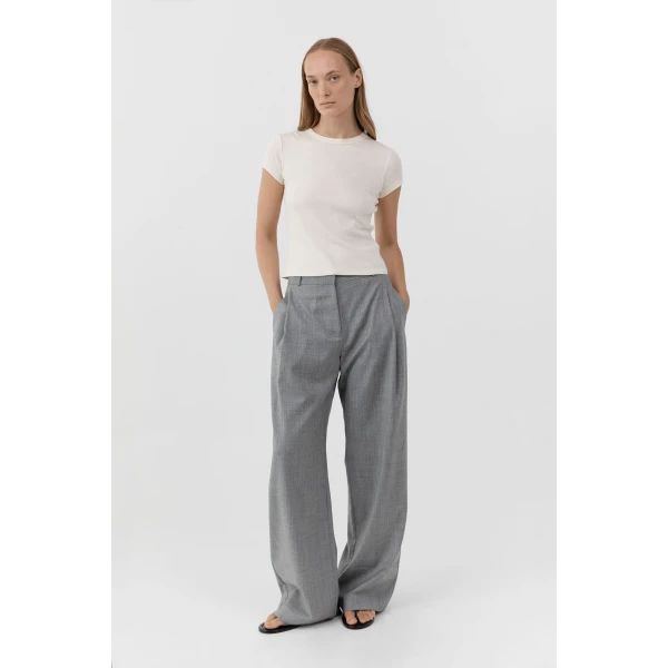St. Agni Organic Cotton Baby Tee in Talco, view 3