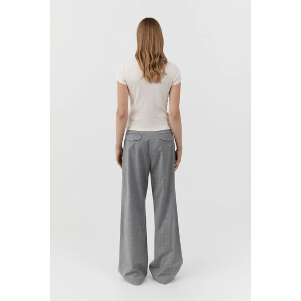 St. Agni Organic Cotton Baby Tee in Talco, view 5