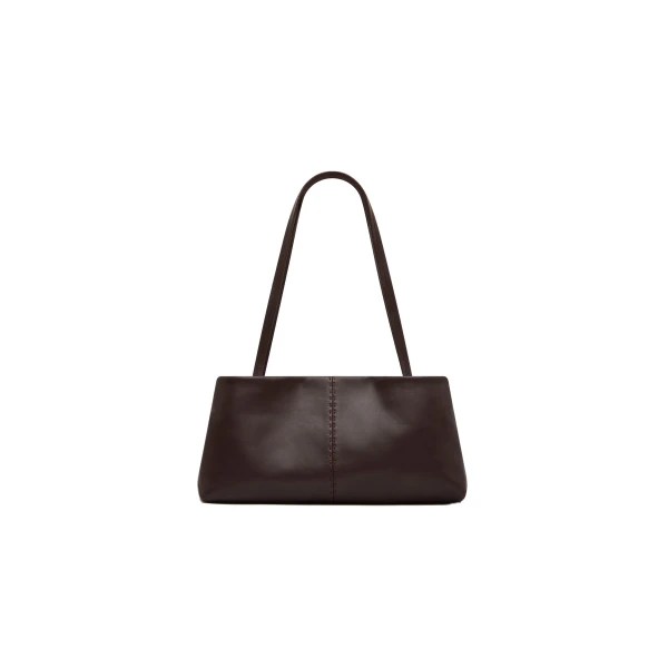 St. Agni Origami Tote in Coffee Smooth