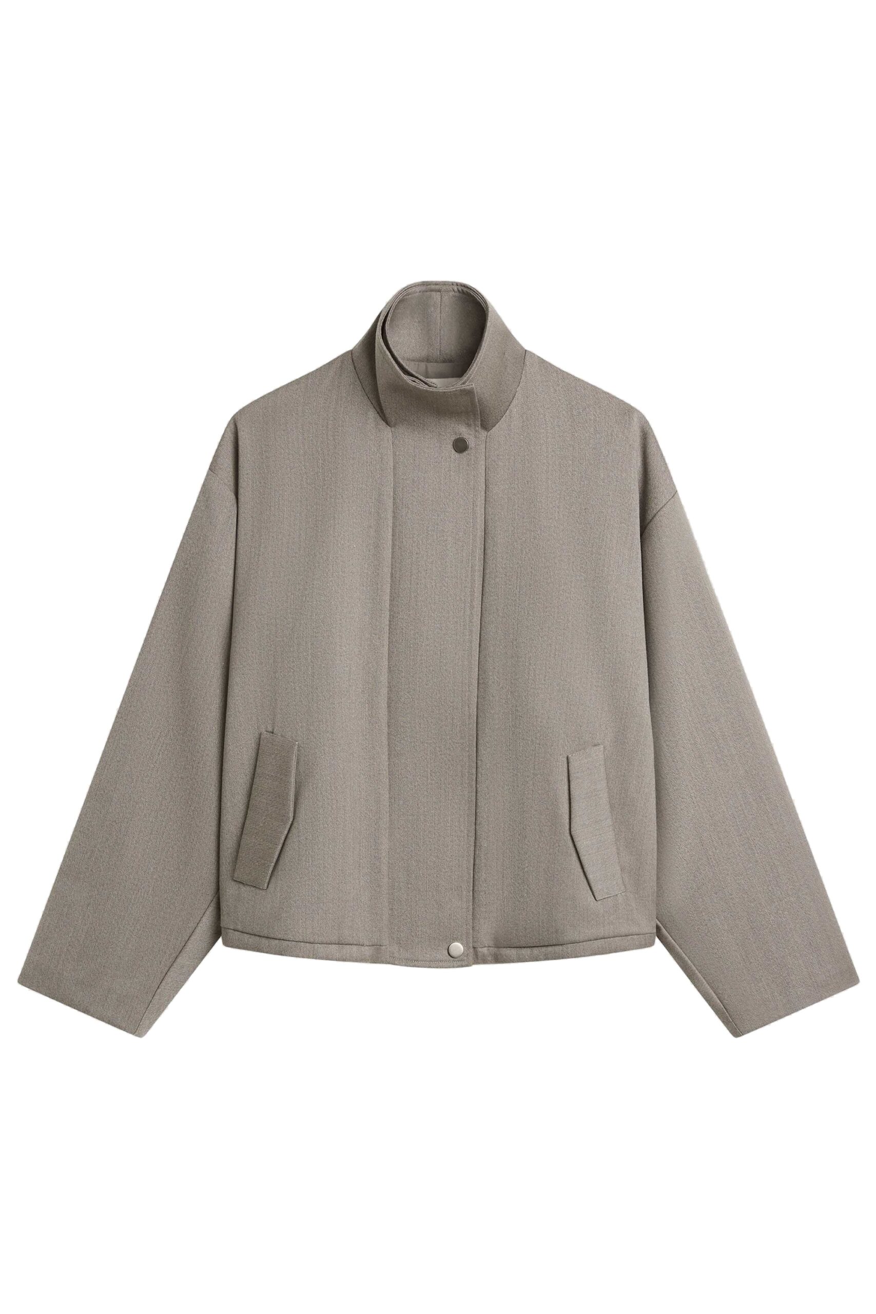 St. Agni Oupa Flight Jacket in Doe | Jackets | Coveti St. Agni Oupa Flight Jacket in Doe
