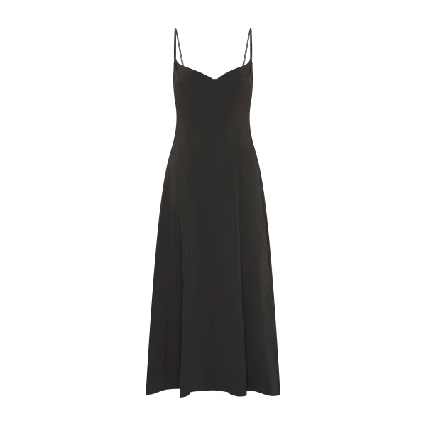 St. Agni Panelled Bustier Dress in Magnet
