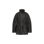 St. Agni Paper Taffeta Parka in Dark Vetiver