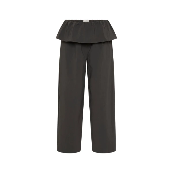 St. Agni Peplum Pants in Magnet