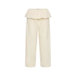 St. Agni Peplum Pants in Talco