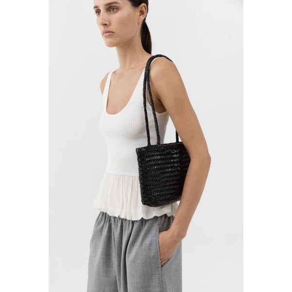 St. Agni Petit Bagu in Black, view 6