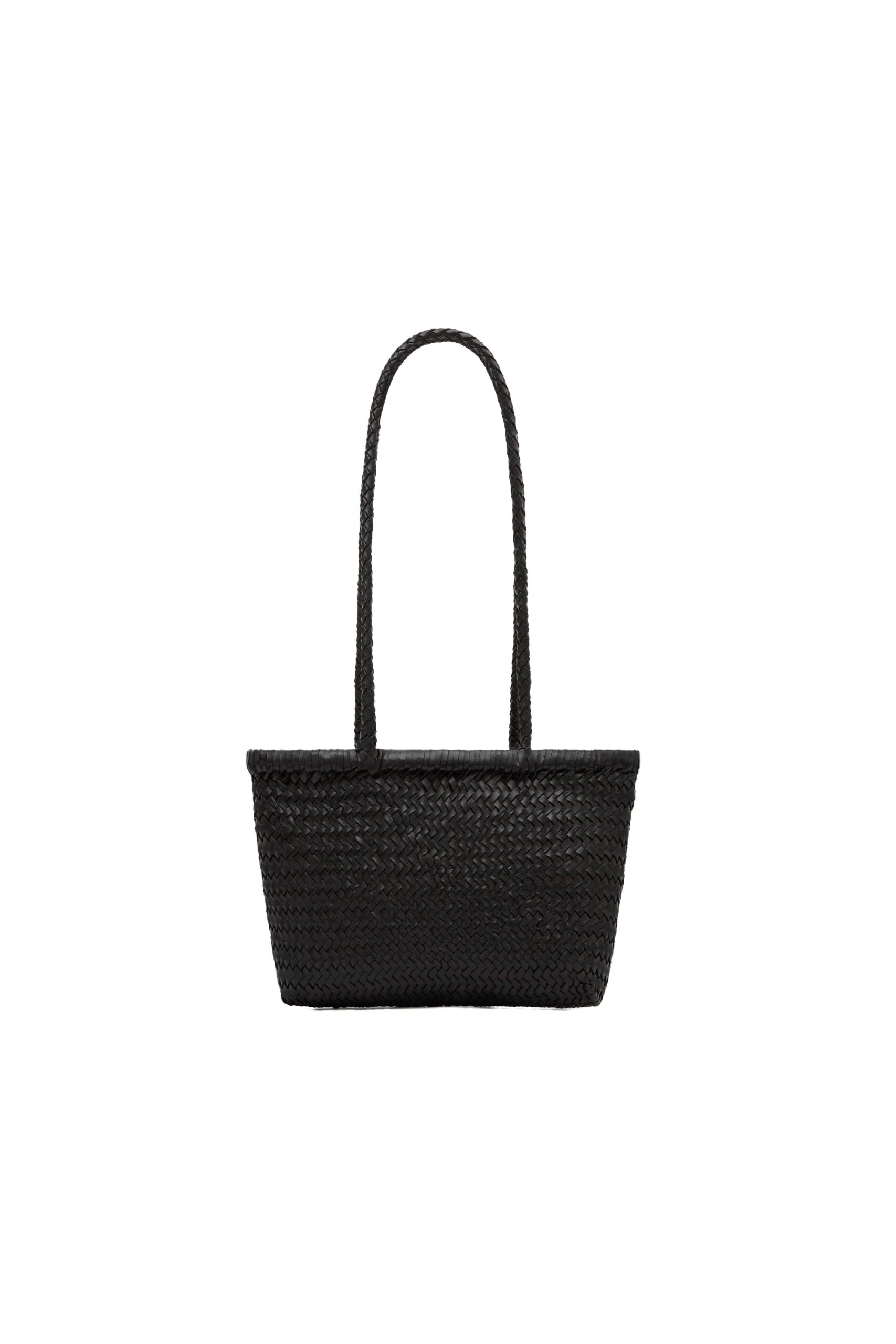 St. Agni Petit Bagu in Black | Shoulder Bags | Coveti St. Agni Petit Bagu in Black