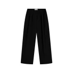 St. Agni Relaxed Pleat Pants in Black