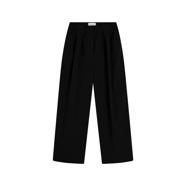 St. Agni Relaxed Pleat Pants in Black
