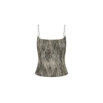 St. Agni Savannah Silk Cami in Sand