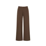 St. Agni Silk Canvas Carter Trousers in Mud