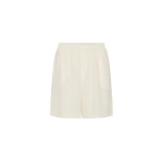 St. Agni Silk Everyday Relaxed Shorts in Tofu
