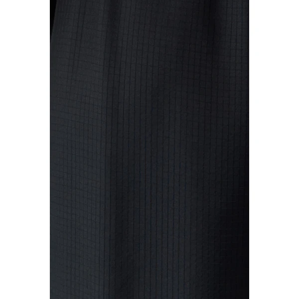 St. Agni Silk Grid Relaxed Pants in Black, view 5