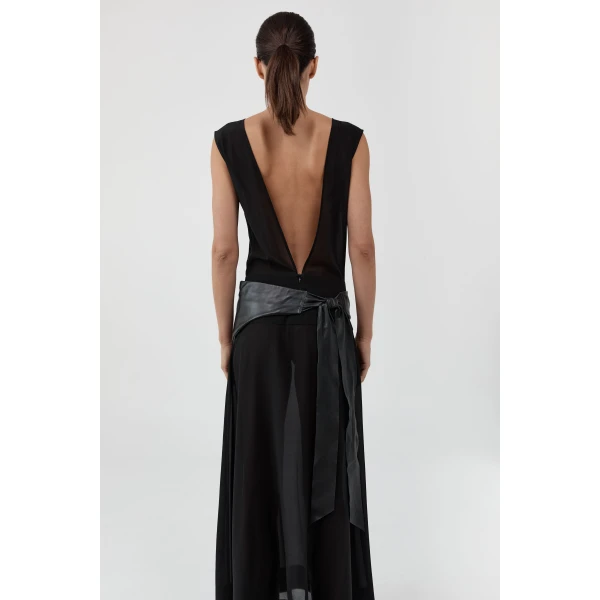 St. Agni Soft Belt Bag in Black, view 6