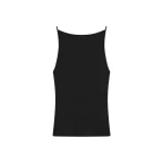 St. Agni Square Neck Top in Black