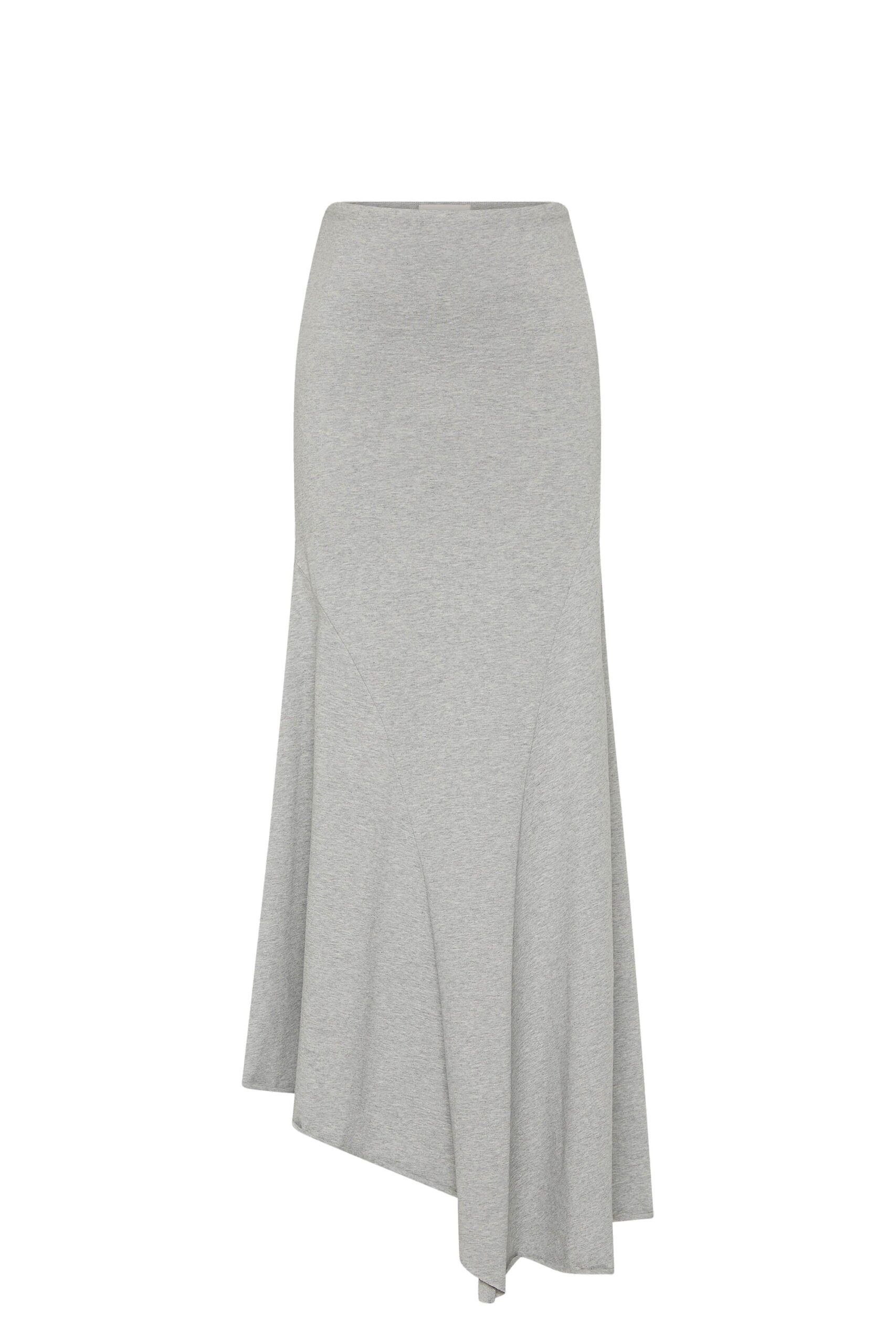 St. Agni Strapless Cotton Jersey Dress in Light Grey Marle | Dresses | Coveti St. Agni Strapless Cotton Jersey Dress in Light Grey Marle