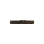 St. Agni Suede Homme Belt in Coffee
