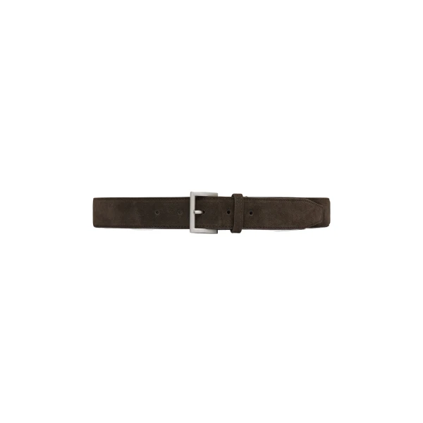 Suede Homme Belt in Coffee