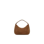 St. Agni Suede Large Bon Bon Bag in Toffee