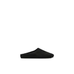 St. Agni Suede Mule in Black