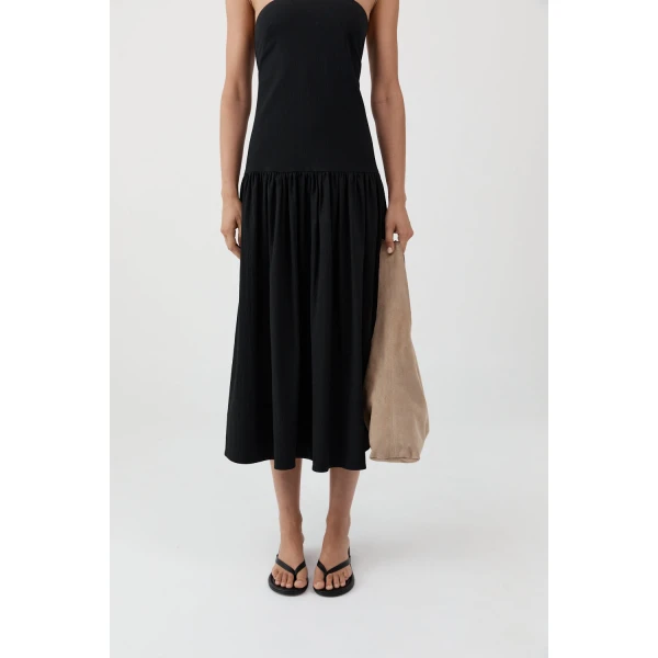St. Agni Suede Soft Bag in Papyrus, view 6