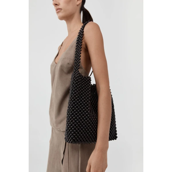 St. Agni Taxi Bag in Black, view 6