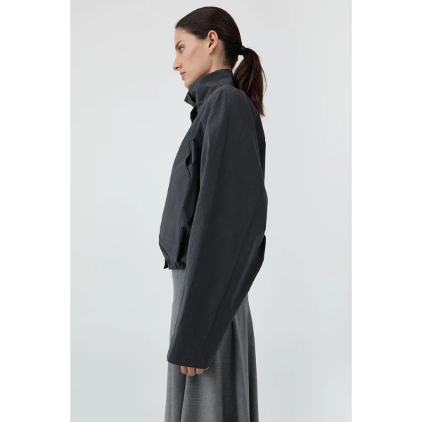 St. Agni Technical Cotton Carpenter Jacket in Iron Glaze, view 4