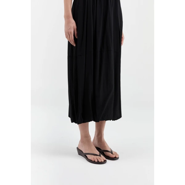 St. Agni Thong Wedge in Coffee, view 3