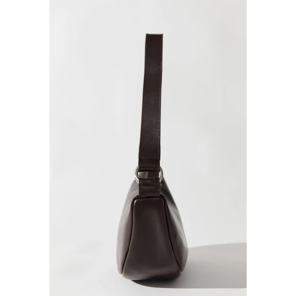 St. Agni Utility Crescent Bag in Coffee, view 5