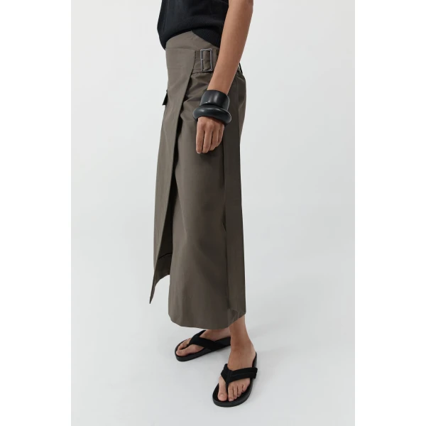 St. Agni Utility Wrap Skirt in Kalamata, view 6