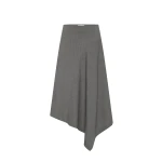 St. Agni Wool Asymm Skirt in Pumice