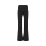 St. Agni Wool Blend Studio Pants in Dark Graphite