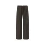 St. Agni Wool Everyday Pants in Mulch