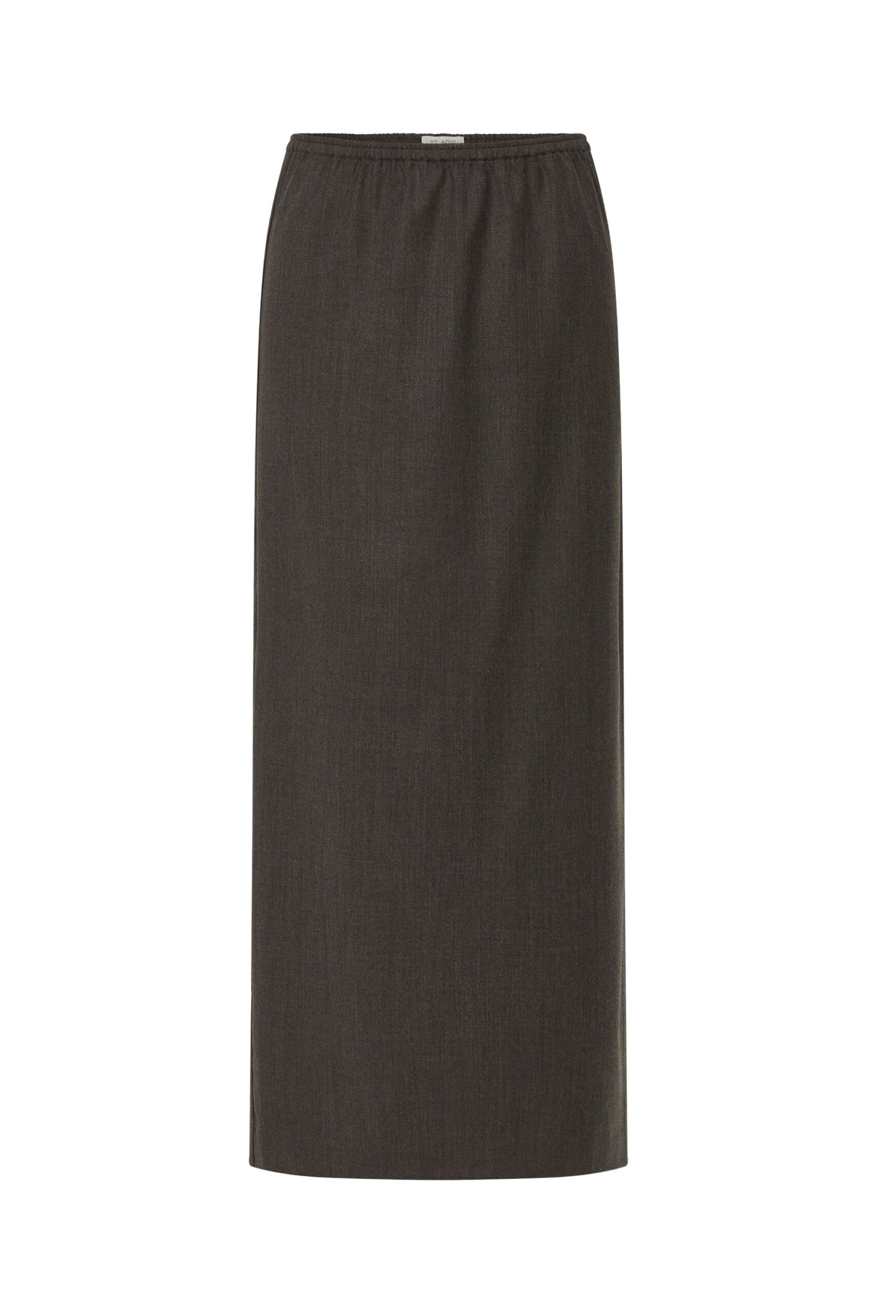 St. Agni Wool Everyday Skirt in Mulch | Skirts | Coveti St. Agni Wool Everyday Skirt in Mulch