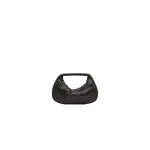 St. Agni Woven Mini Bon Bon Bag in Black