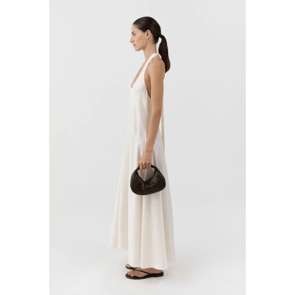 St. Agni Woven Mini Bon Bon Bag in Coffee, view 5