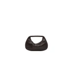 St. Agni Woven Mini Bon Bon Bag in Coffee