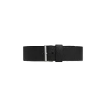 St. Agni Woven Wide Belt in Black