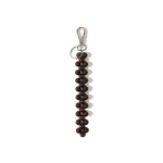 St. Agni x Vermeer Fabion Keychain in Dark Brown