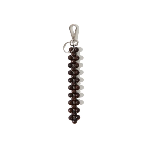 St. Agni x Vermeer Fabion Keychain in Dark Brown