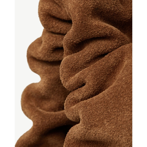Strathberry Charlotte Drawstring in Tan Suede, view 5 | Crossbody Bag