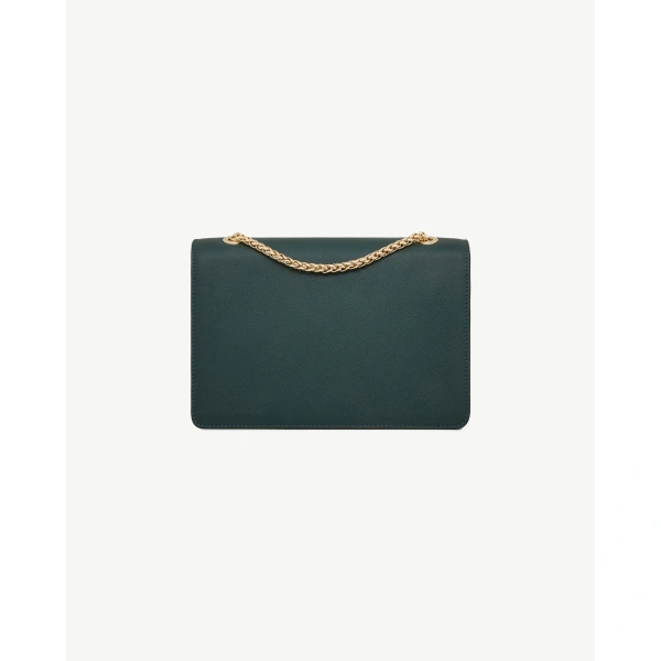 Strathberry East/West in Bottle Green, view 4 | Shoulder Bag