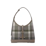 Strathberry Kite Hobo in Strathberry Tartan Taupe | Crossbody Bag