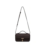 Strathberry Nocturn Clutch in Espresso | Crossbody Bag