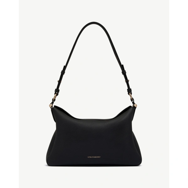 Strathberry Sway Maxi in Black, view 2 | Shoulder Bag