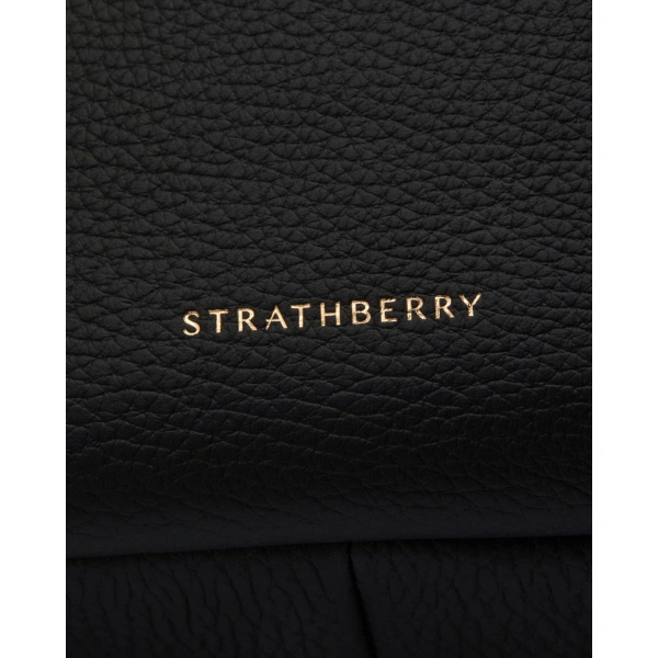 Strathberry Sway Maxi in Black, view 6 | Shoulder Bag
