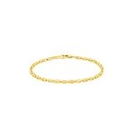 Suzanne Kalan Block-Chain Air Medium Bracelet in 18K Yellow Gold | Fine Bracelets | Coveti