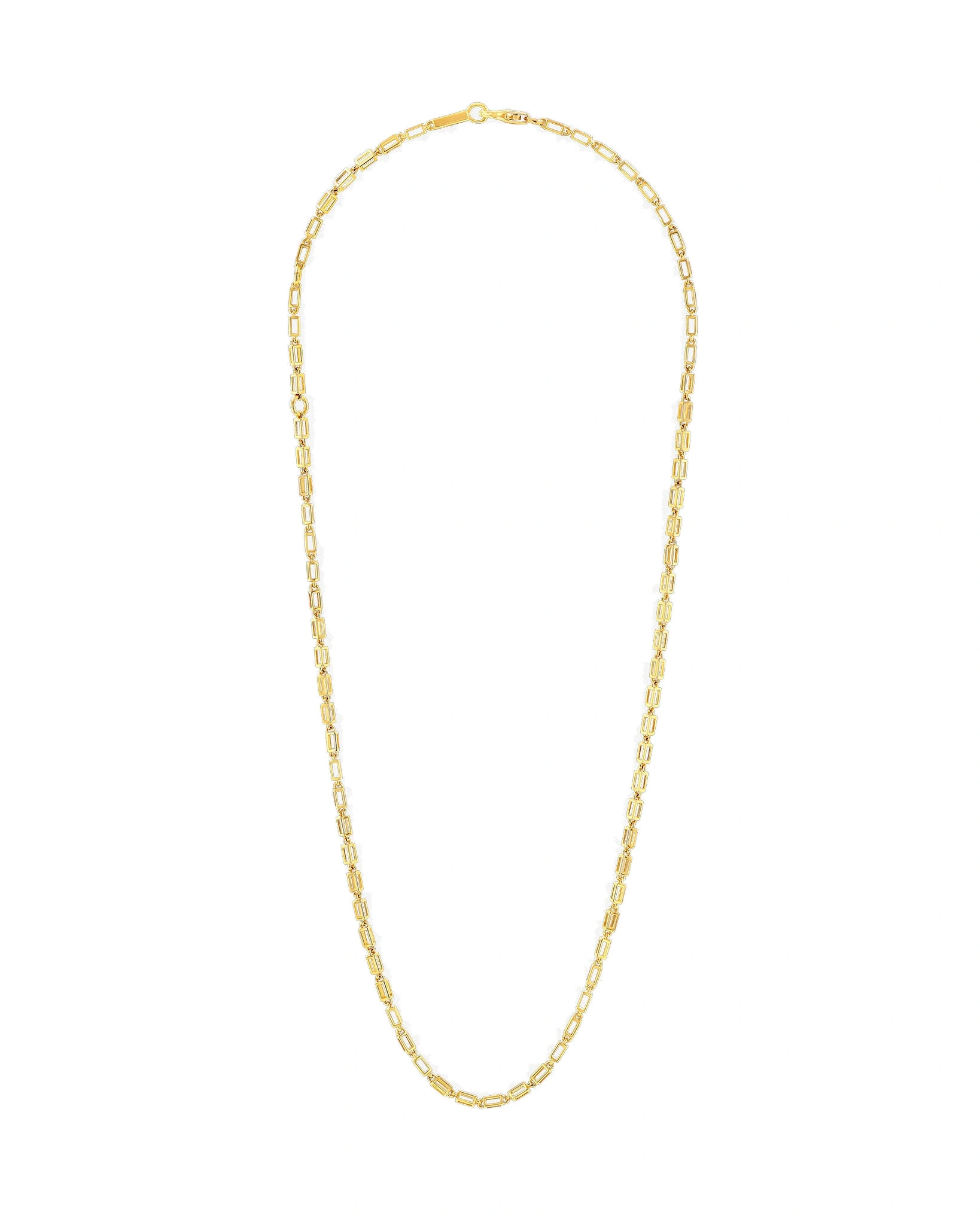 Suzanne Kalan Block-Chain Air Medium Necklace in 18K Yellow Gold Suzanne Kalan Block-Chain Air Medium Necklace in 18K Yellow Gold | Fine Necklaces | Coveti