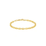 Suzanne Kalan Block-Chain Air Thick Bracelet in 18K Yellow Gold | Fine Bracelets | Coveti