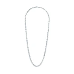 Suzanne Kalan Block-Chain Air Thick Necklace in 18K White Gold | Fine Necklaces | Coveti